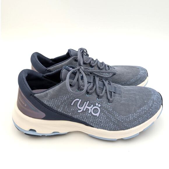 Ryka Devotion X TR Trail Shoes Sneakers Women's Blue/White Size 9.5M EU 40.5 - Picture 3 of 12